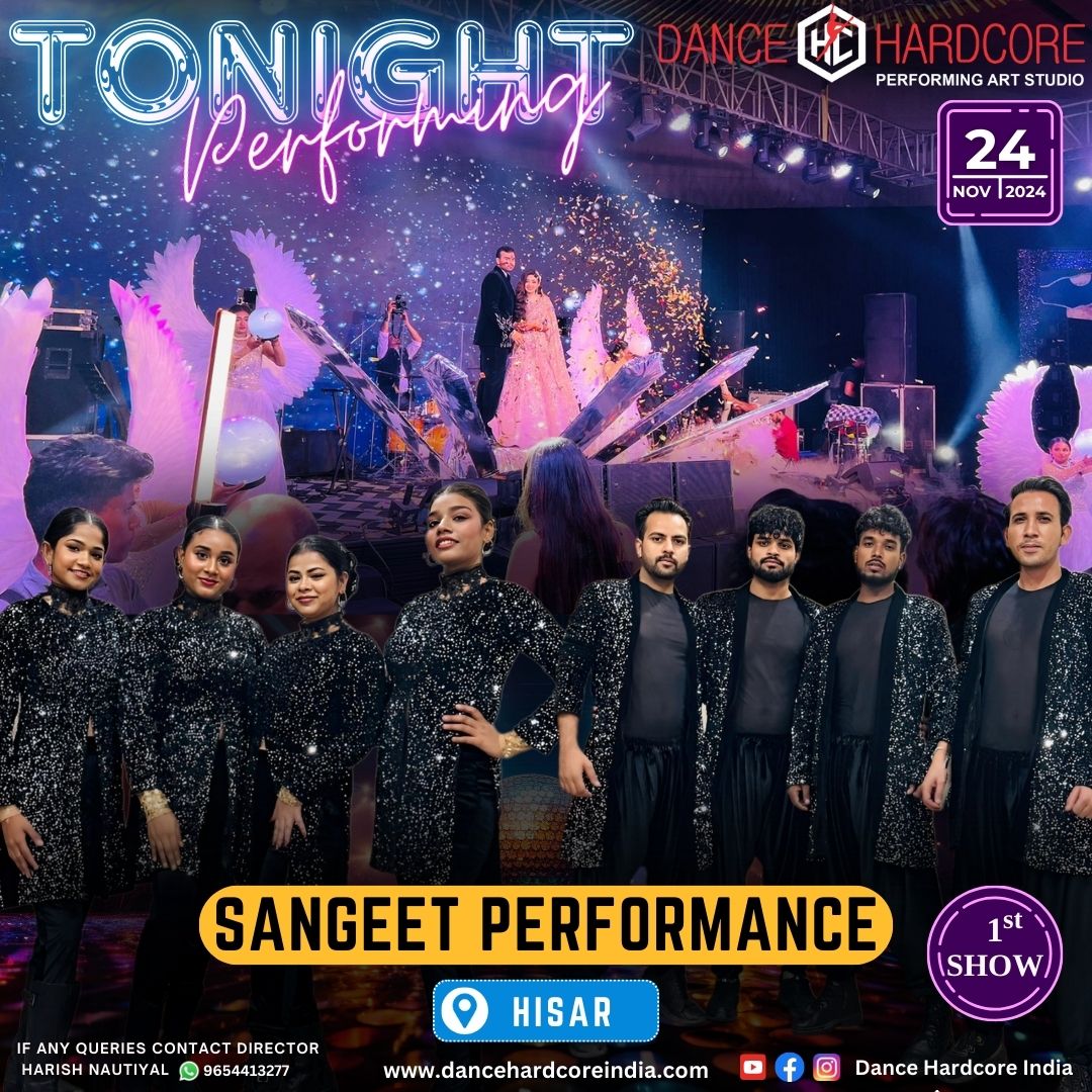 Captivating Sangeet Night Performance Tonight in Hisar!