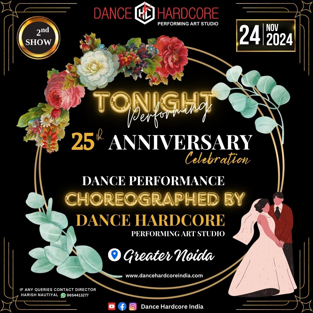 A Grand Celebration of Love and Togetherness – Dance Hardcore India Performs at the 25th Anniversary Celebration in Greater Noida!