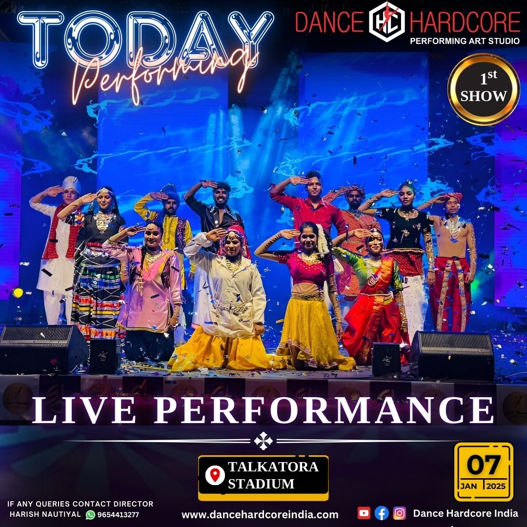 Unforgettable Moves: Dance Hardcore India Live at Talkatora Stadium