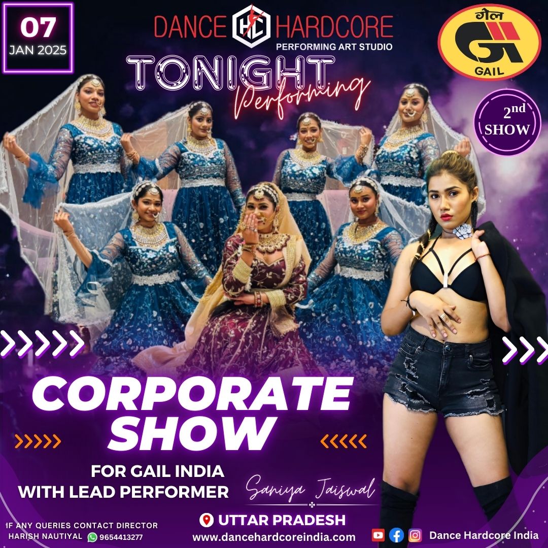 Tonight: Dance Hardcore India Lights Up GAIL India’s Corporate Event in Uttar Pradesh